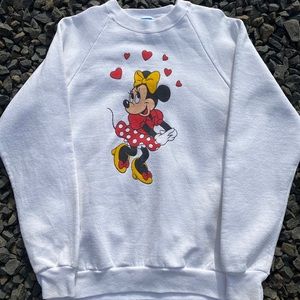 Vintage Minnie Mouse Disney crewneck